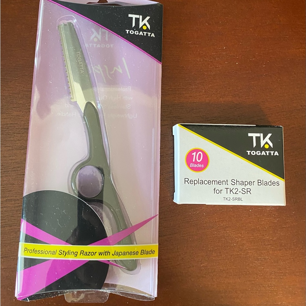 TK Togatta 7 inch Professional Styling Razor with Japanese Blades
